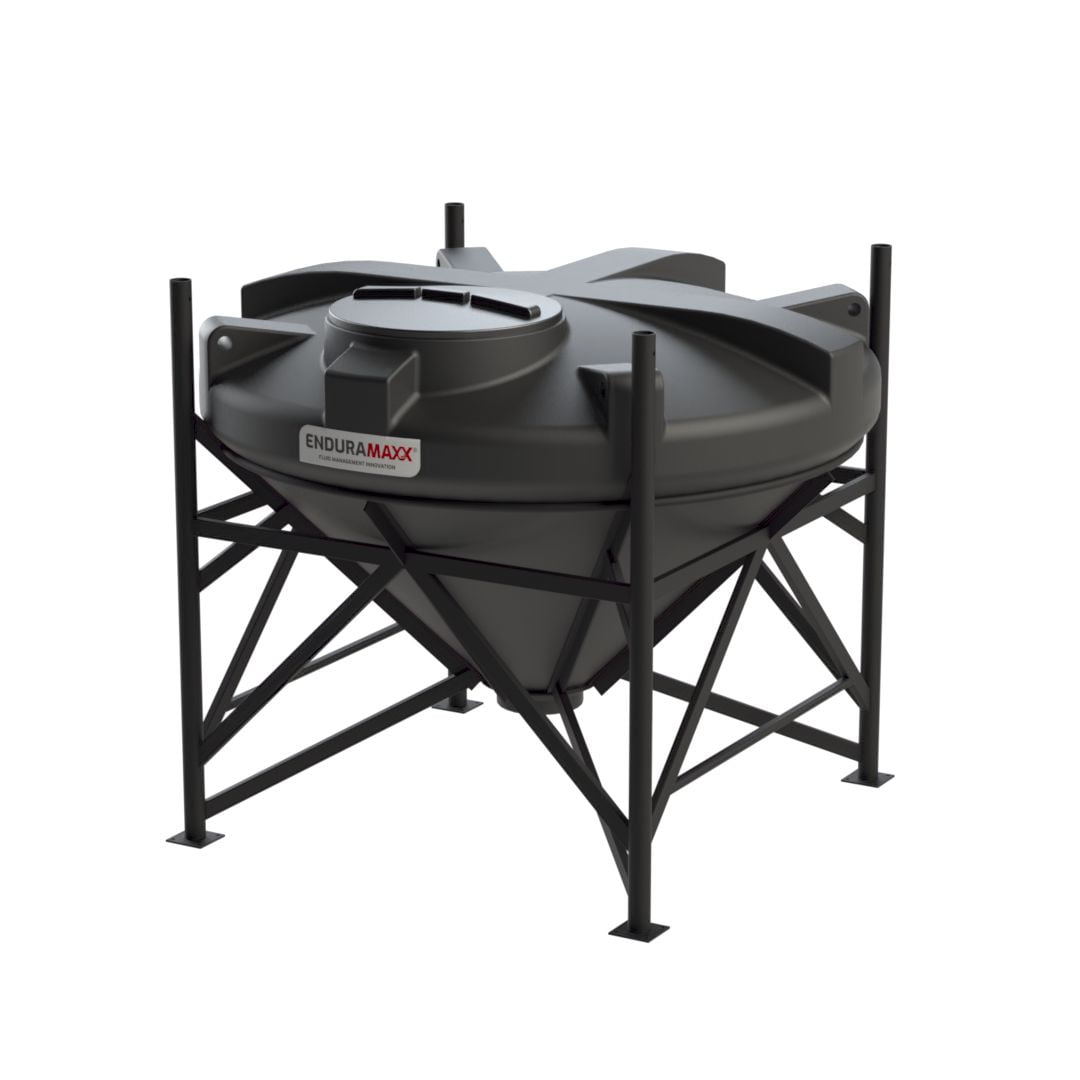 1,500 Litre 45 Degree Cone Tank with Frame