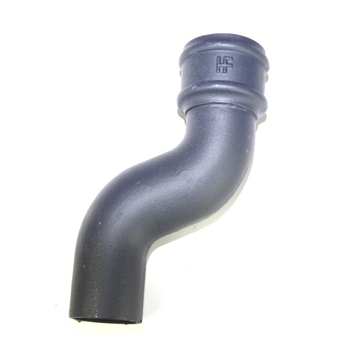 Hargreaves Cast Iron 100mm Rainwater Offset 75mm Projection - Primed