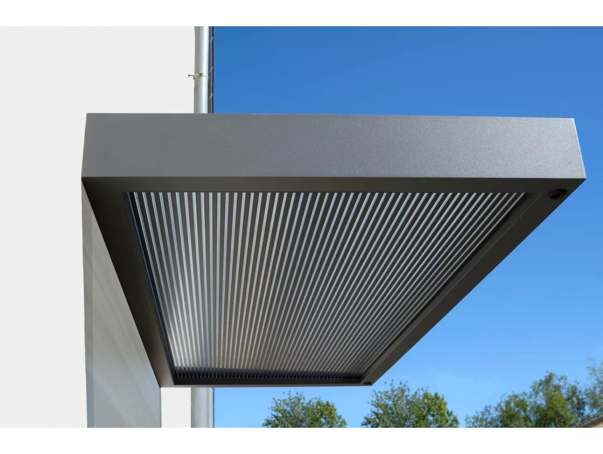 Aluminium 3D-Line Metal Canopy - Bespoke Colour - Brise soleil Front Door Porch Canopy