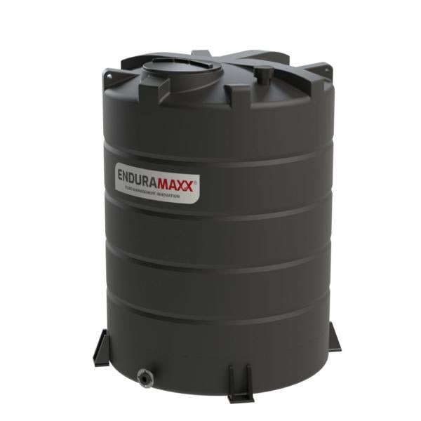 6,000 Litre Vertical Liquid Fertiliser Tank with 4" Mushroom Vent & Bolt Down Feet