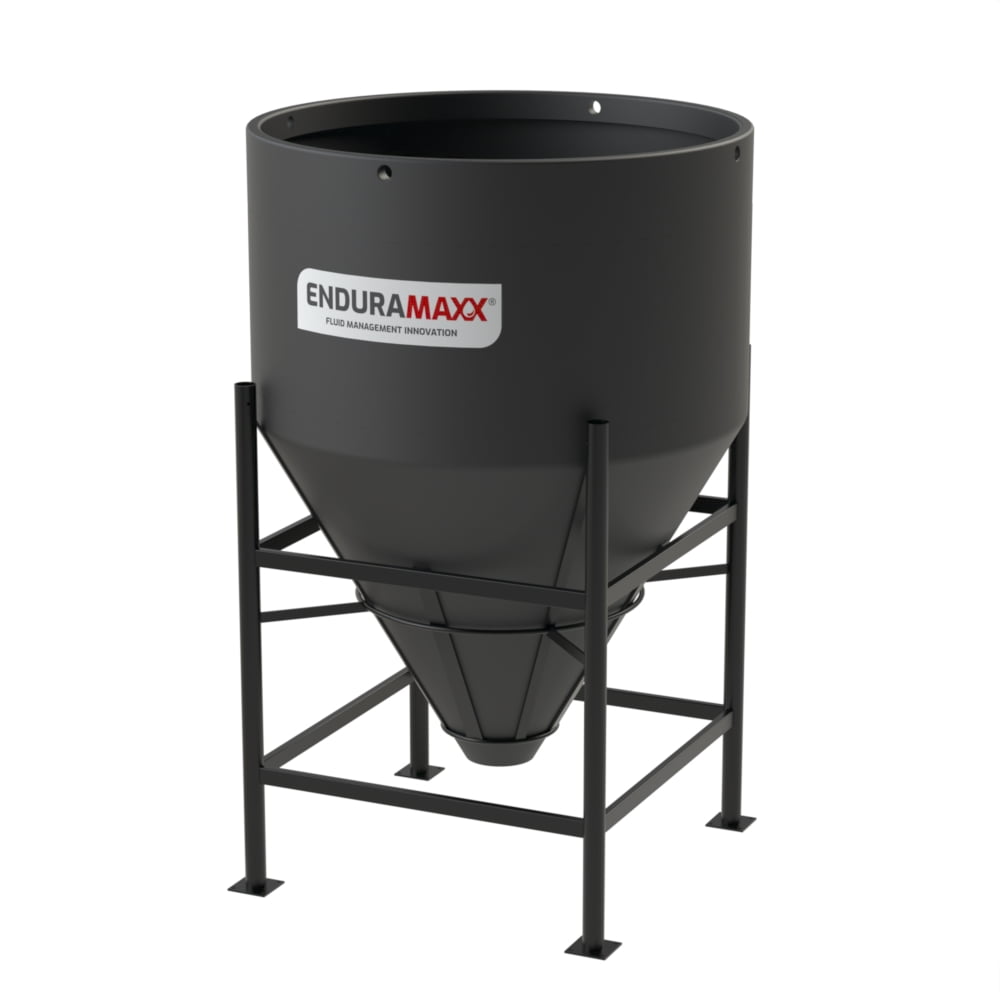 1,500 Litre 60 Degree Cone Tank with Frame