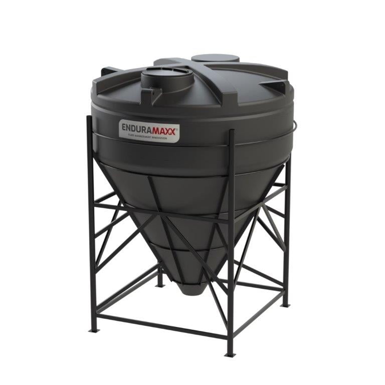 8,000 Litre 60 Degree Cone Tank with Frame