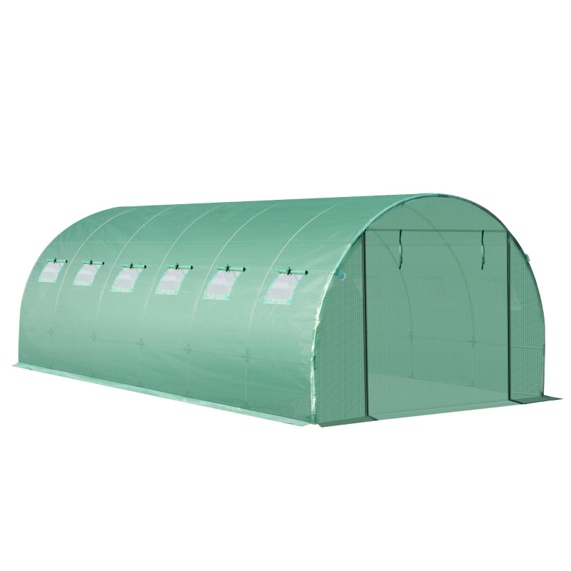 Greenhouse PE Cover for 6x3x2m Tunnel Greenhouse - Winter Garden Plant Protection