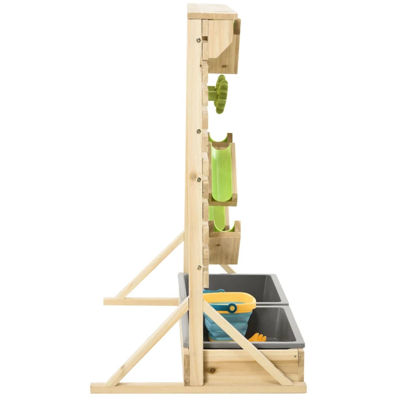 Outdoor Kids Water and Sand Playset with 18 Fun Accessories for Summer Play