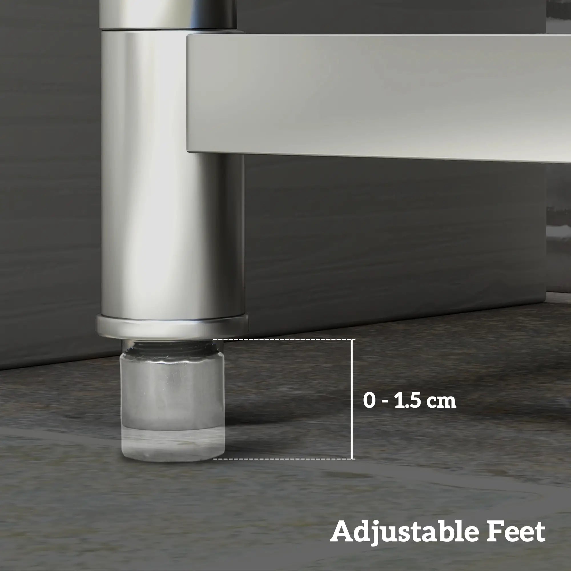 Outdoor Utility Sink - Free Standing Single Bowl Kitchen Sink with Cold and Hot Water Pipe and Storage - for Laundry Garage