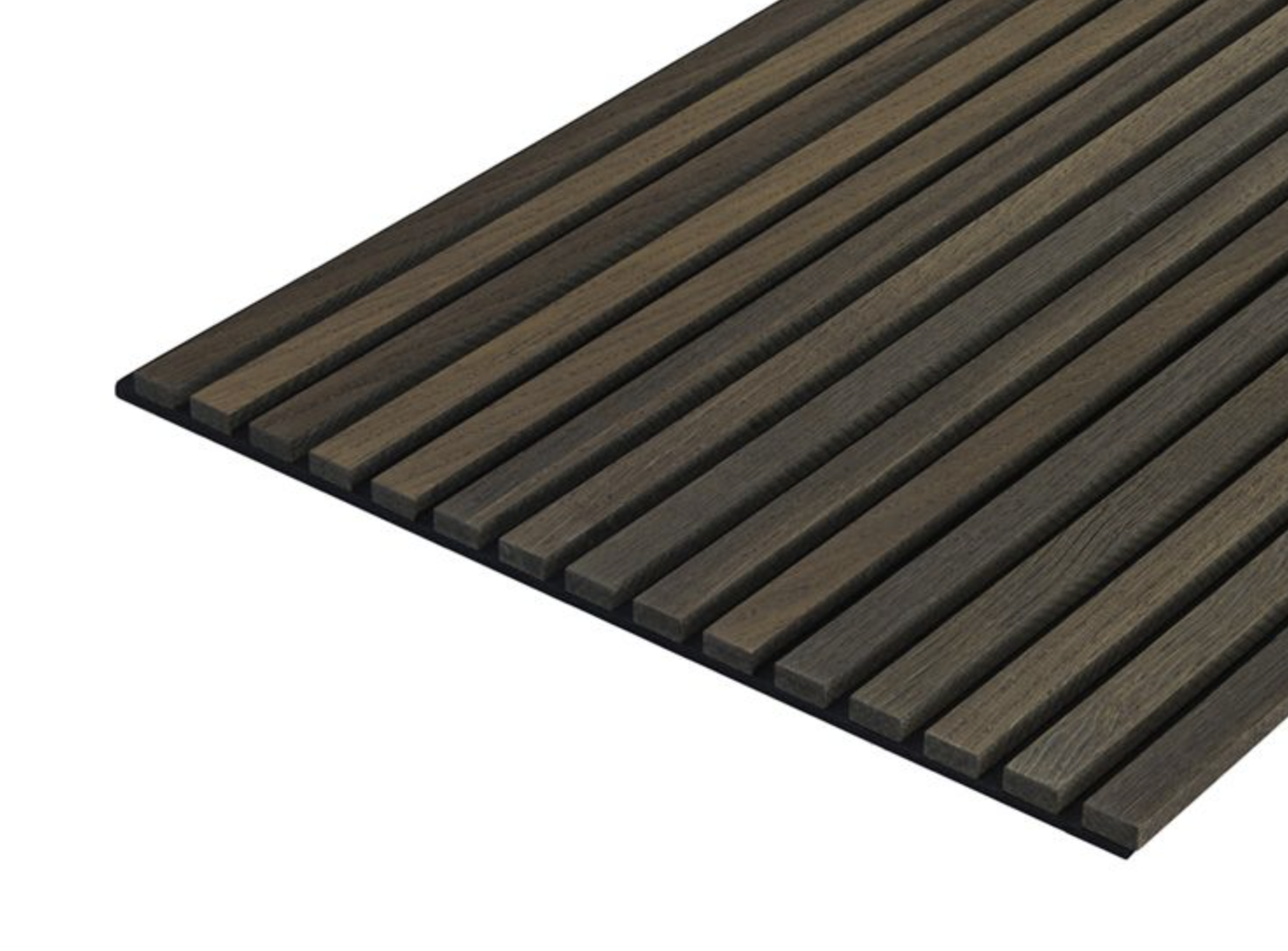 2.4m Acoustic Internal Slatted Wall Panels