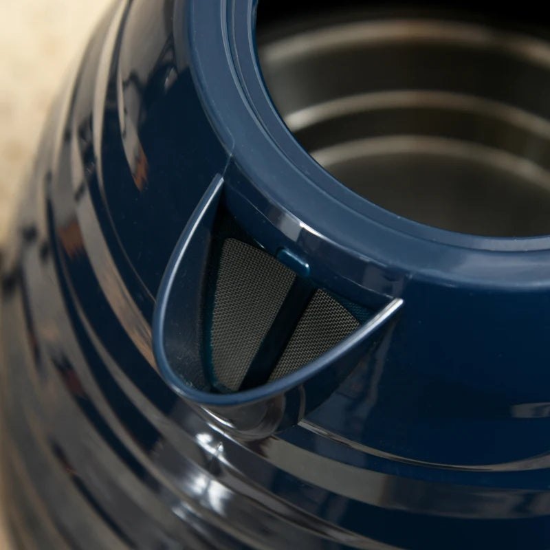 3000W 1.7L Rapid Boil Kettle & 4 Slice Toaster Set - Blue, 7 Browning Controls, Crumb Tray, Perfect Kitchen Duo