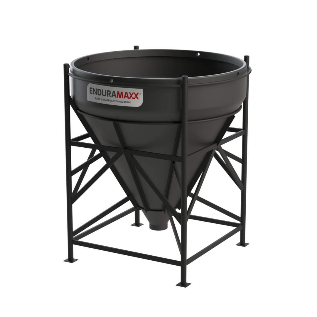 2,000 Litre 60 Degree Cone Tank with Frame