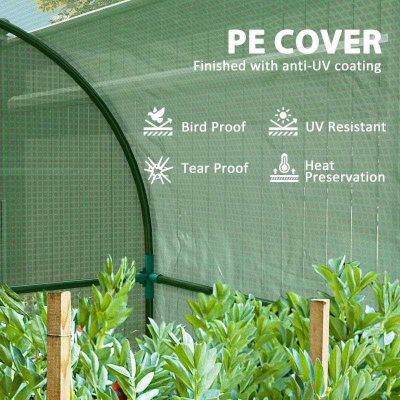 Mini Portable Greenhouse - 94 x 94cm Green Garden