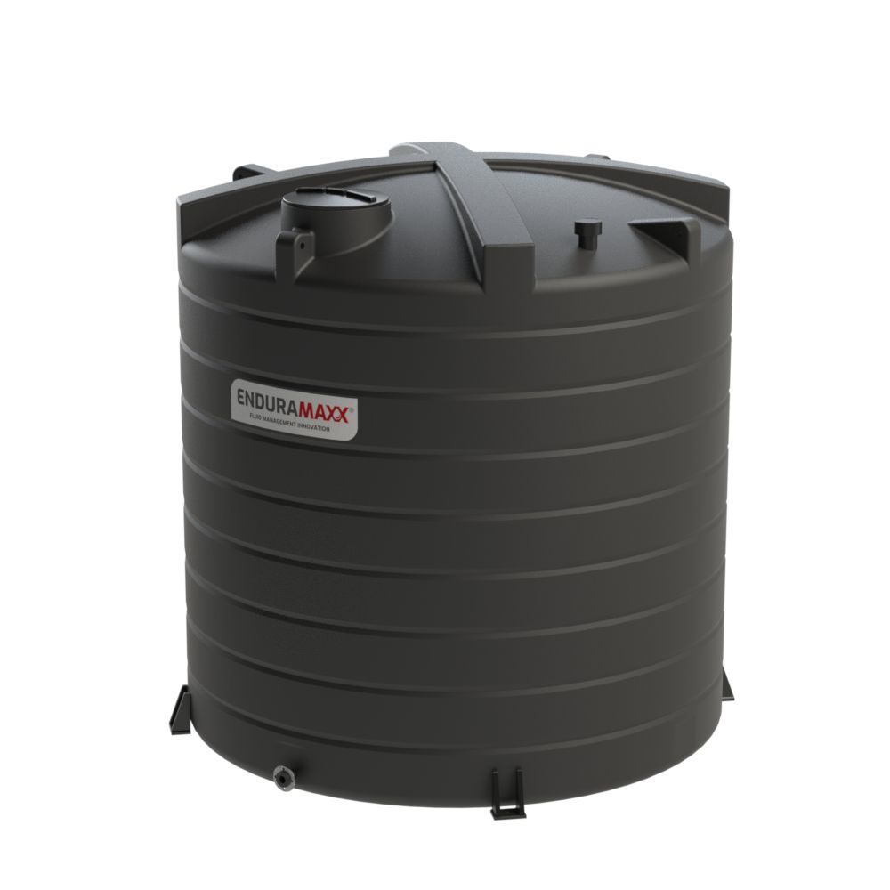 30,000 Litre Vertical Liquid Fertiliser Tank with 4" Mushroom Vent & Bolt Down Feet