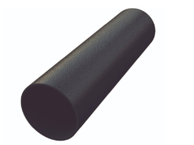 Freefoam Freeflow 68mm Round Downpipe - 5.5m - Cast Iron Black