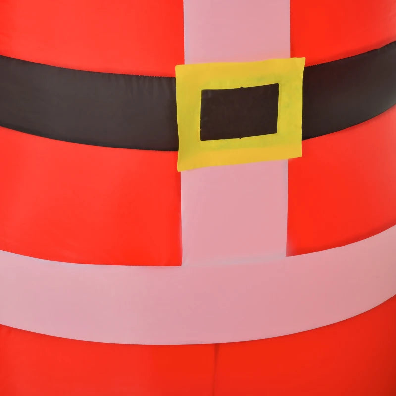 7.5ft Inflatable Christmas Santa Claus with LED Lights - Air Blown Holiday Yard Decoration for Outdoor Festive Decor