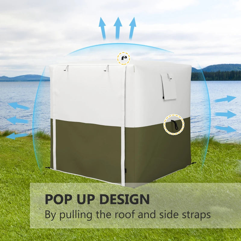 Green 2x2m Pop-Up Gazebo Kit