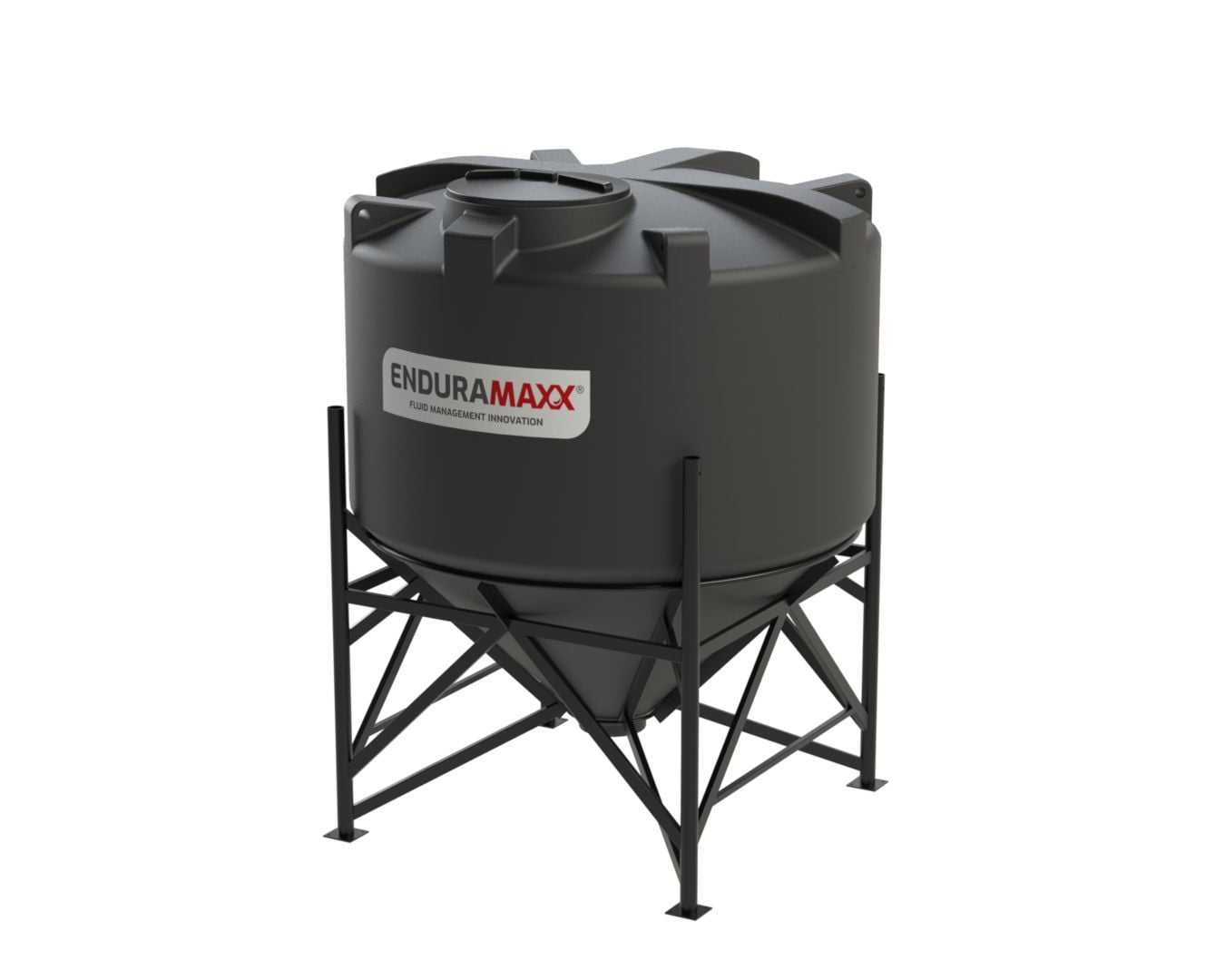 4,000 Litre 45 Degree Cone Tank with Frame