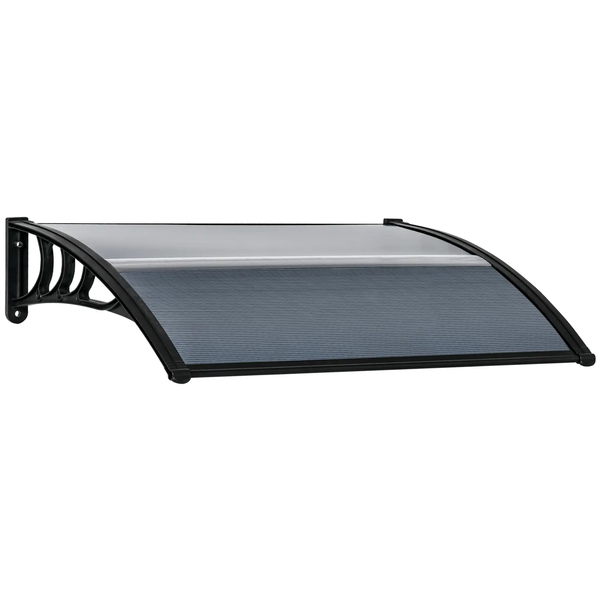 100 x 75cm Black Front/Back Door Canopy