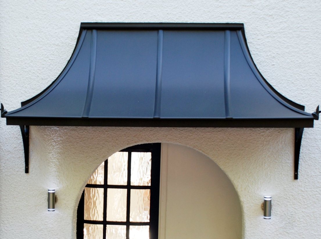Anthra Zinc Belgravia Canopy (3000mm x 750mm)
