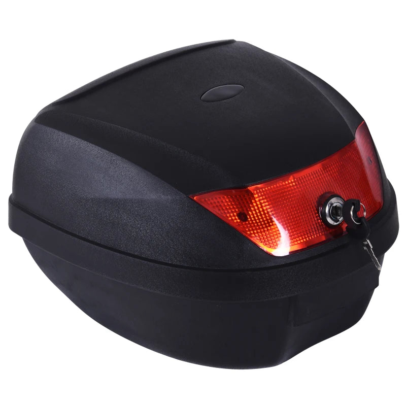 28L Motorcycle Tail Box for Safe Helmet Storage