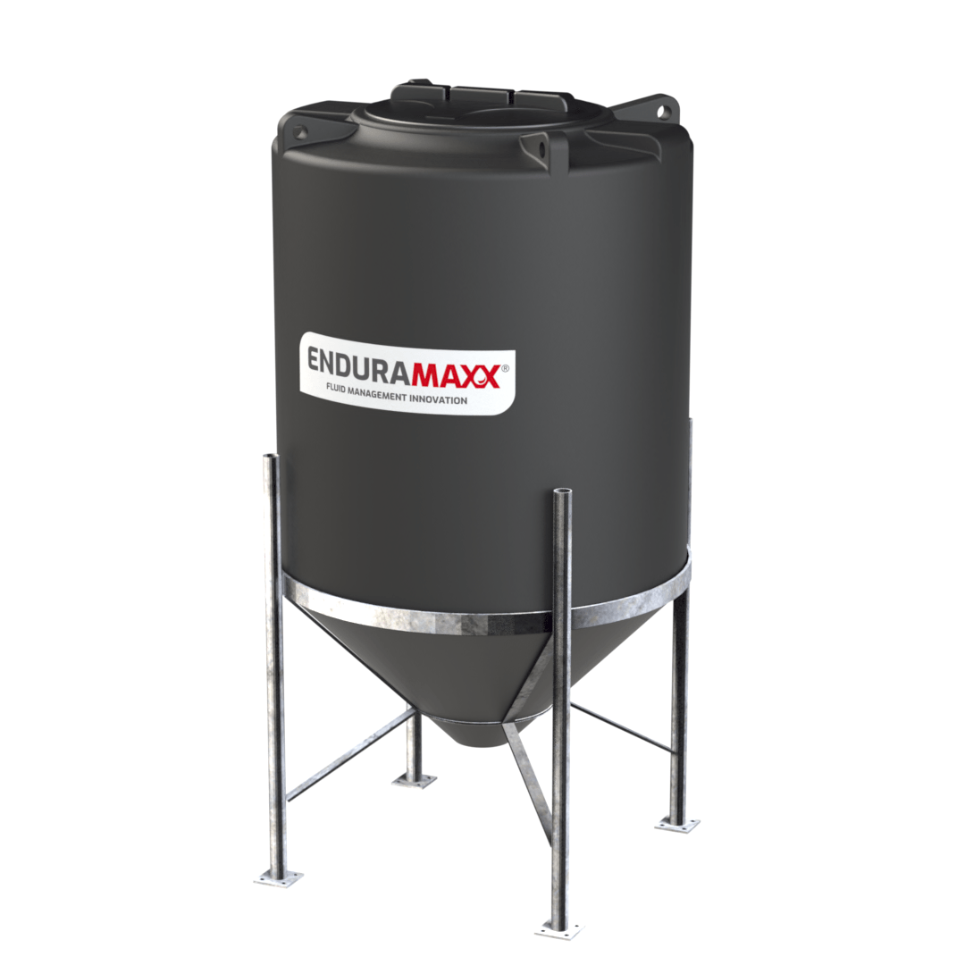 500 Litre 45 Degree Cone Tank with Frame