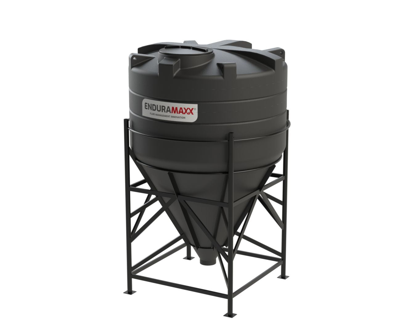 5,000 Litre 60 Degree Cone Tank with Frame