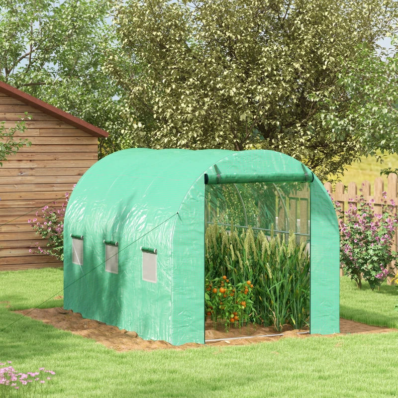 Greenhouse Sprinkler System, 3x2m, Green