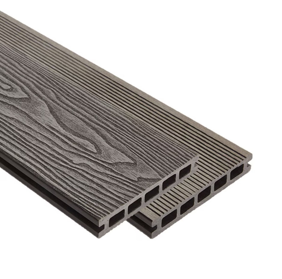 Ambideck 5m Double Faced Woodgrain Composite Decking Board 148mm X 25mm