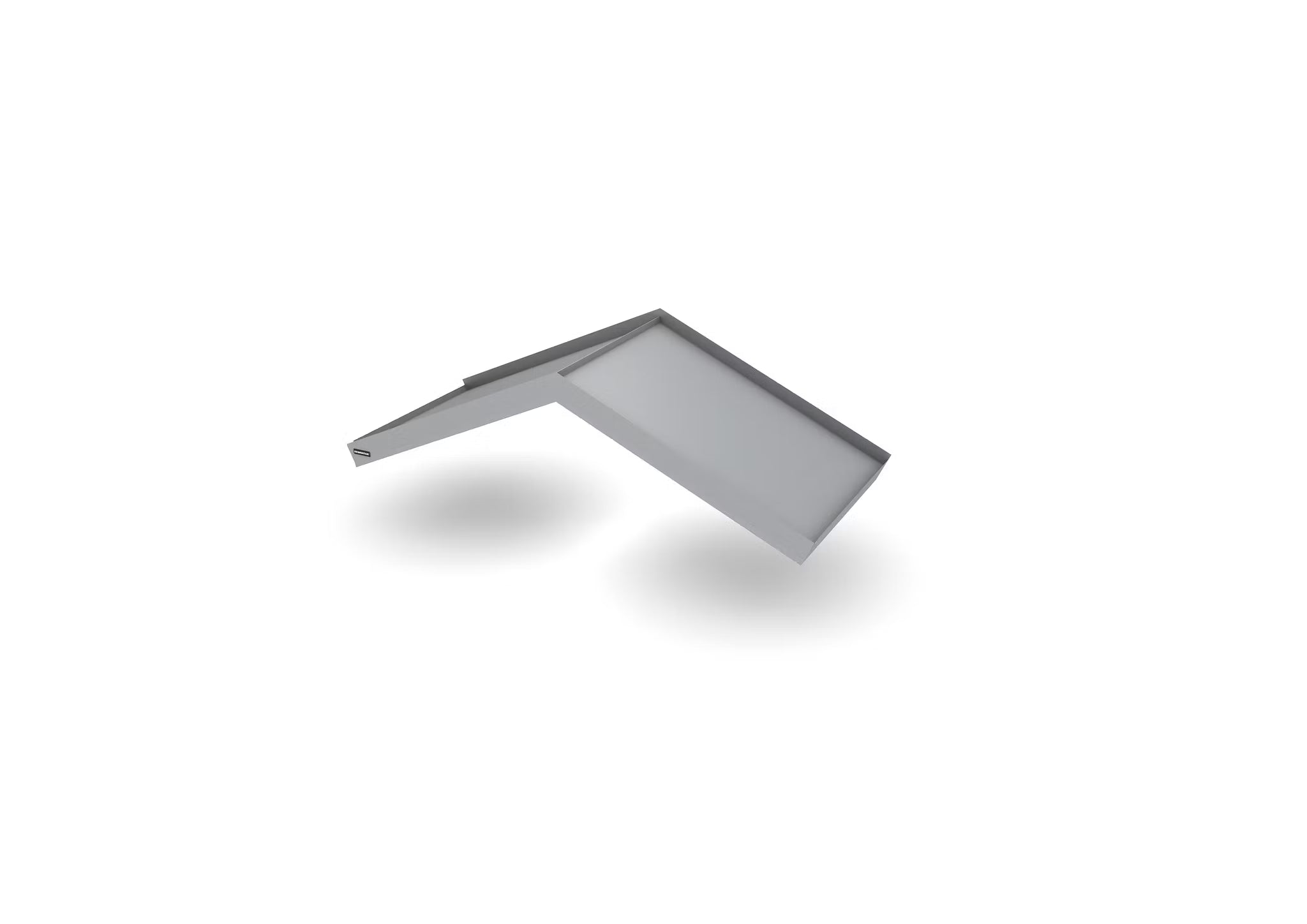 BrightShield Aluminium Canopy With LED Lights - 1400mm x 410mm x 600mm (All Colours)