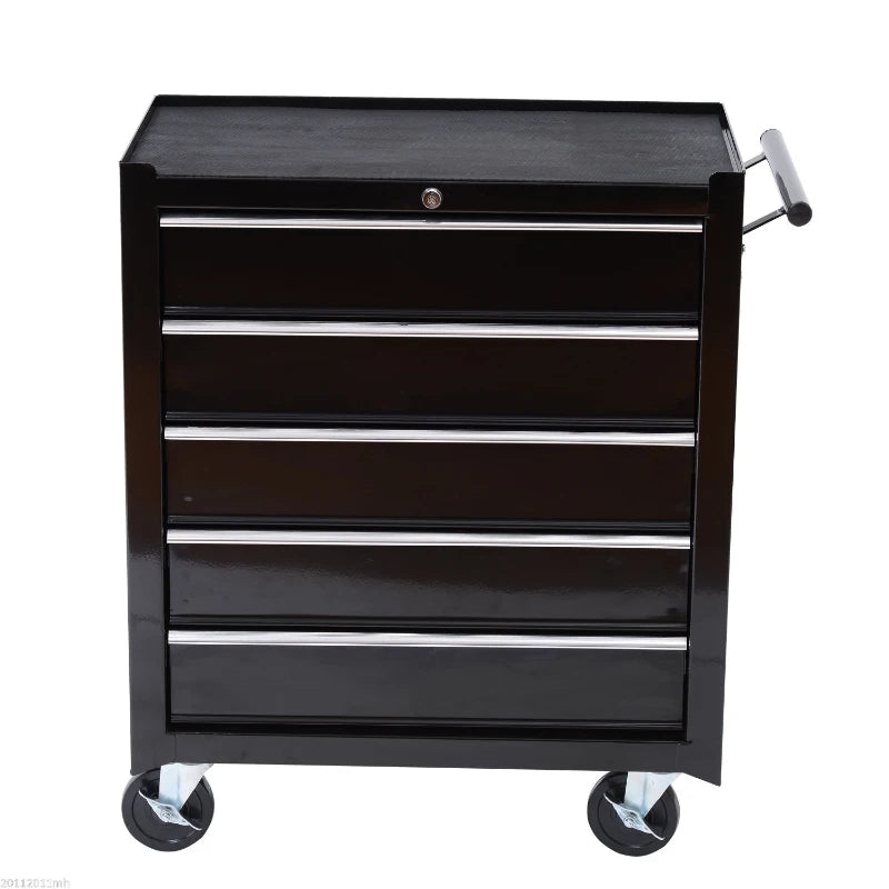 5-Drawer Tool Chest with Wheels and Lock