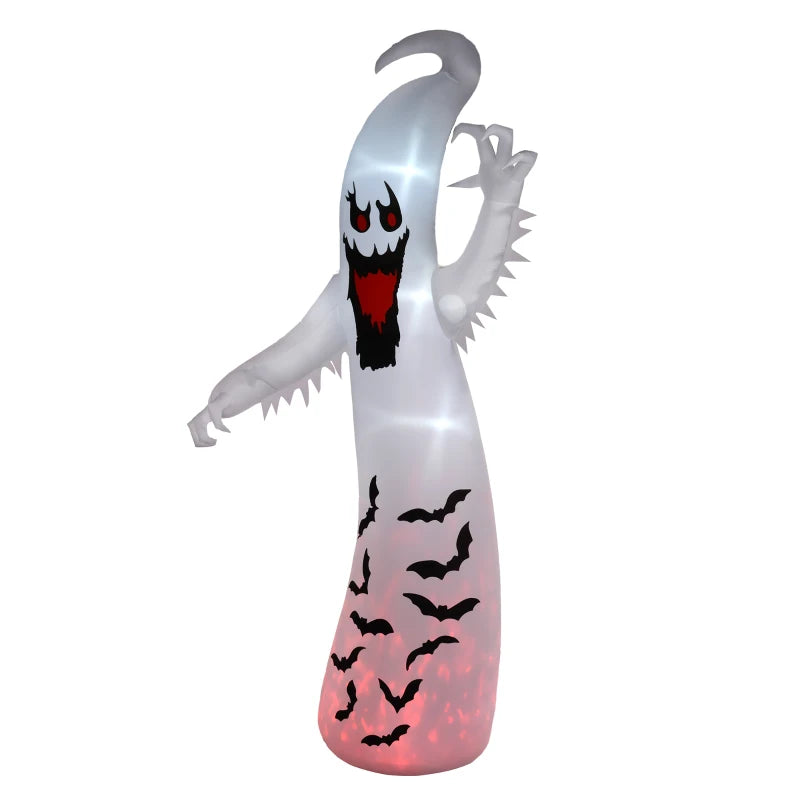 11.8ft Scary Inflatable Ghost Halloween Decoration with Accessories - Perfect for Spooky Outdoor Displays and Haunted House Decor