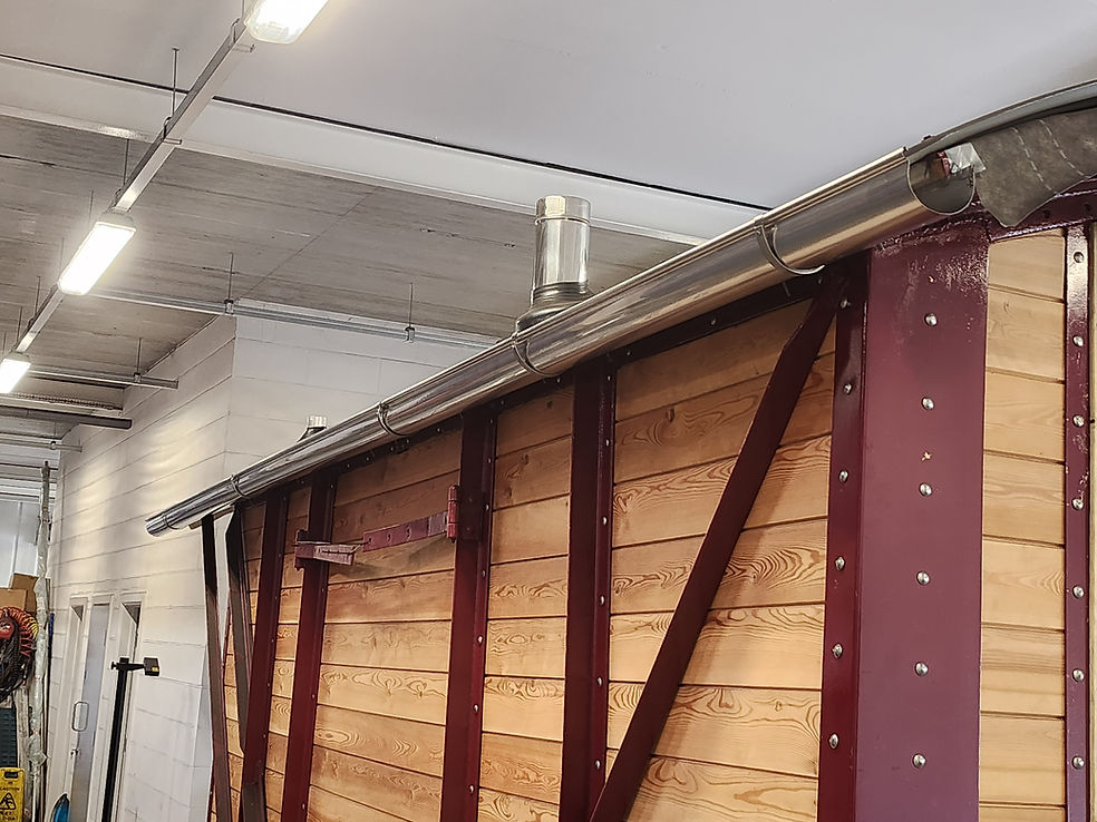 Stainless Steel Downpipe 2.4m - 80mm