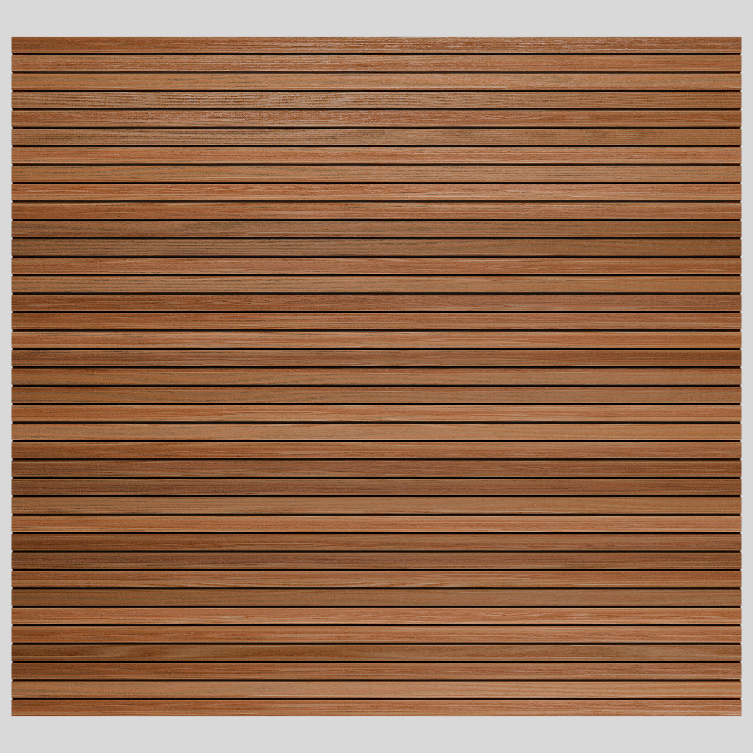 Canadian Cedar Slatted Fence Panels 6mm Spacing - Contemporary Cedar Timber Screening for Gardens