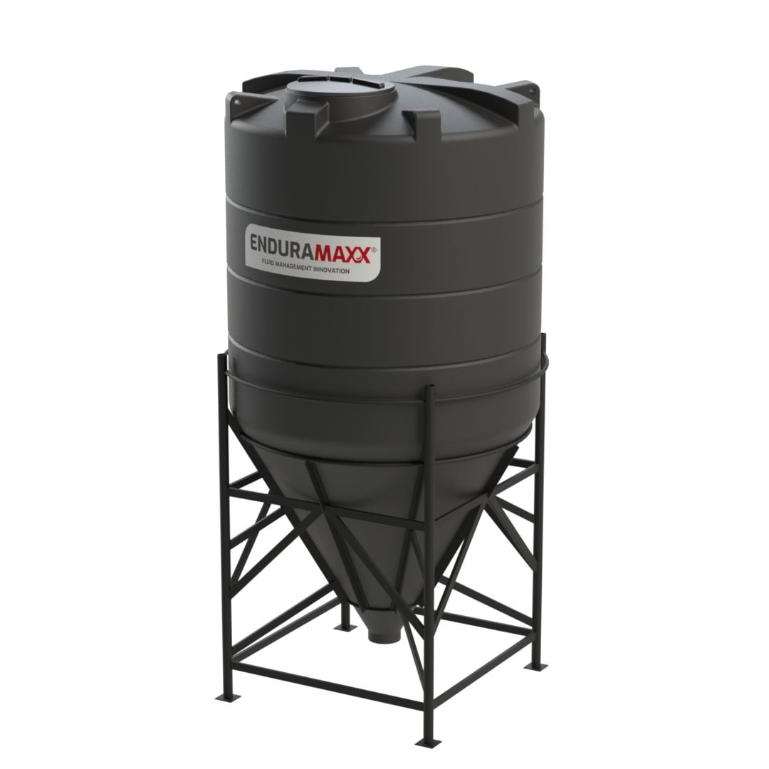 7,000 Litre 60 Degree Cone Tank with Frame