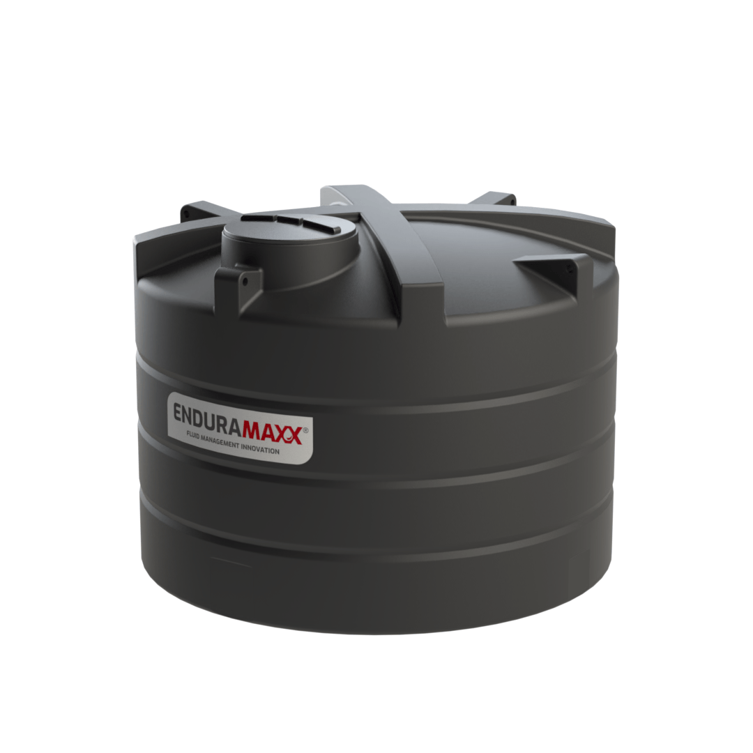 7,000 Litre Vertical Tank - Black - Potable Water - 1 SG