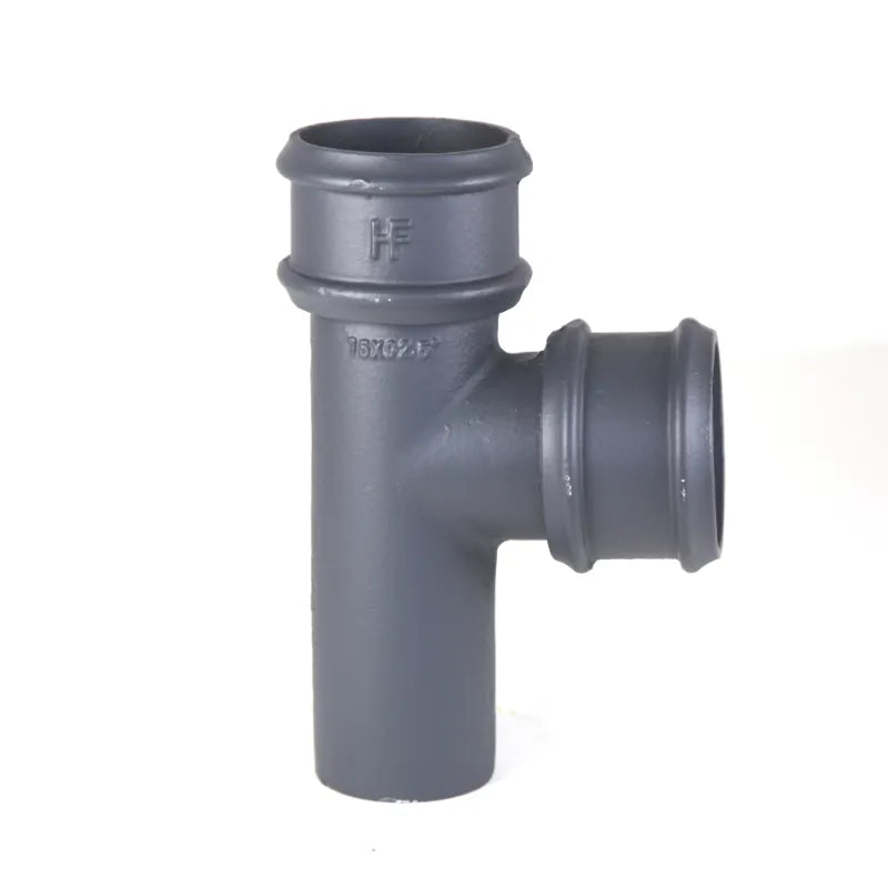 Hargreaves Cast Iron 100mm 92.5 Degree Rainwater Branch - Primed