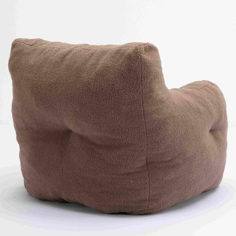 Soft Tufted Foam Recliner Chair for Kids - No Assembly, Ideal for Bedroom, Study, Living Room, Brown