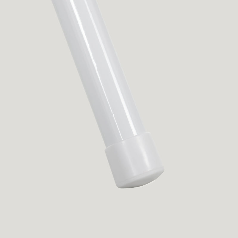 Set of 2 White Cushioned Folding Chairs - Portable, Lightweight, Ideal for Indoor & Outdoor Use, Comfortable Seating