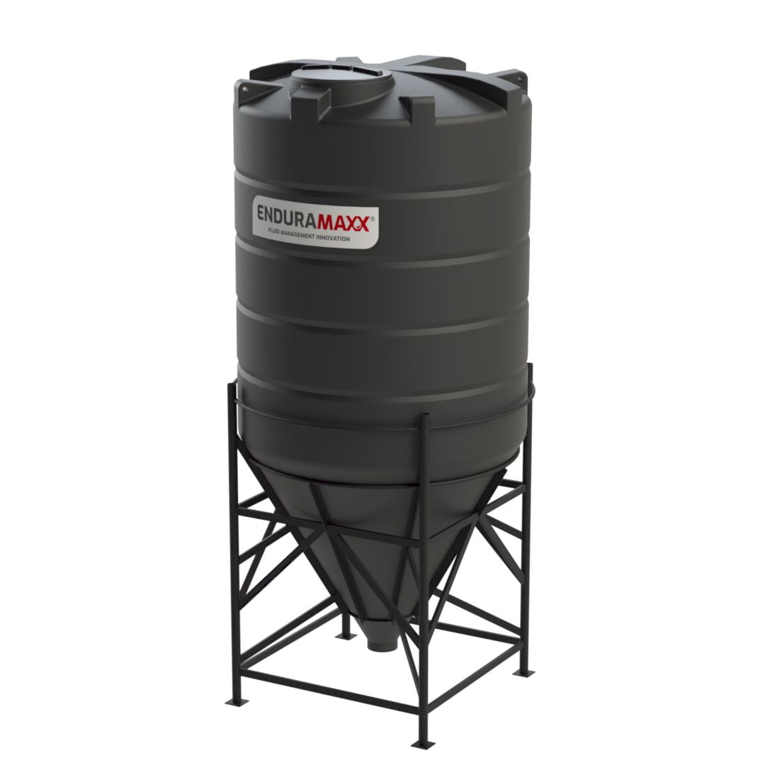 8,000 Litre 60 Degree Cone Tank with Frame