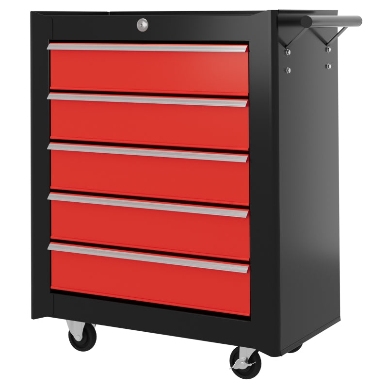 5-Drawer Tool Chest with Wheels and Lock