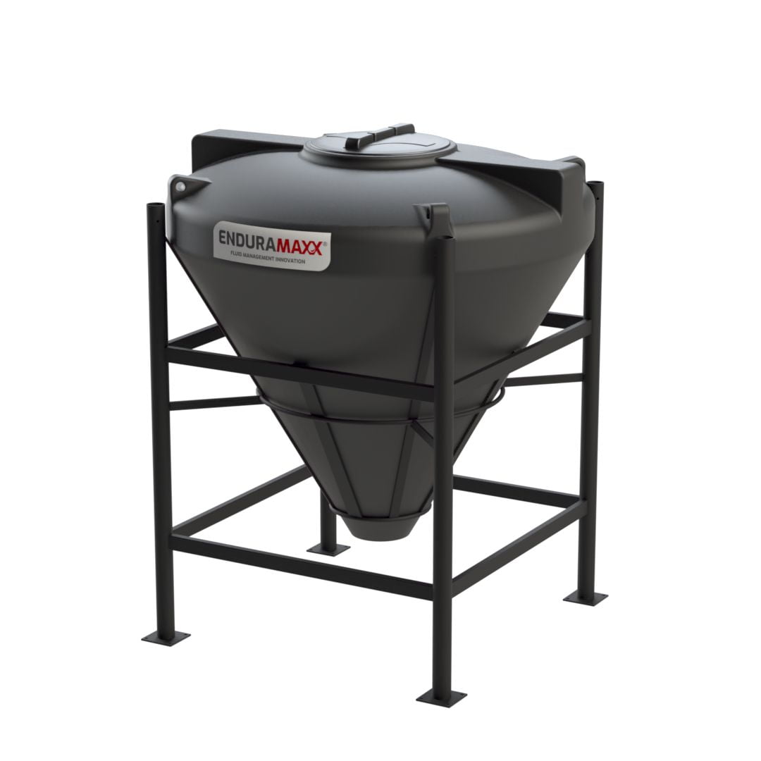 900 Litre 60 Degree Cone Tank with Frame