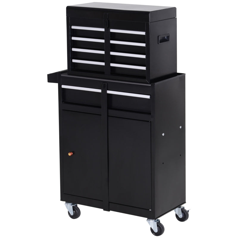 2-in-1 Metal Tool Storage Cabinet