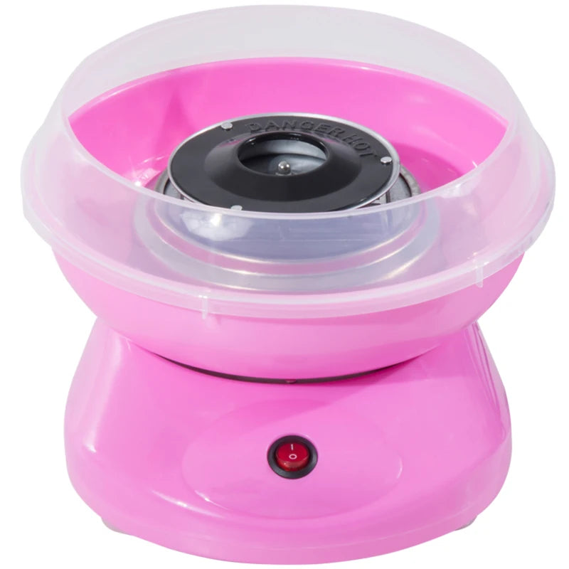 Electric Candy Floss Machine - 450W Cotton Candy Maker in Pink - Perfect for Parties & Events