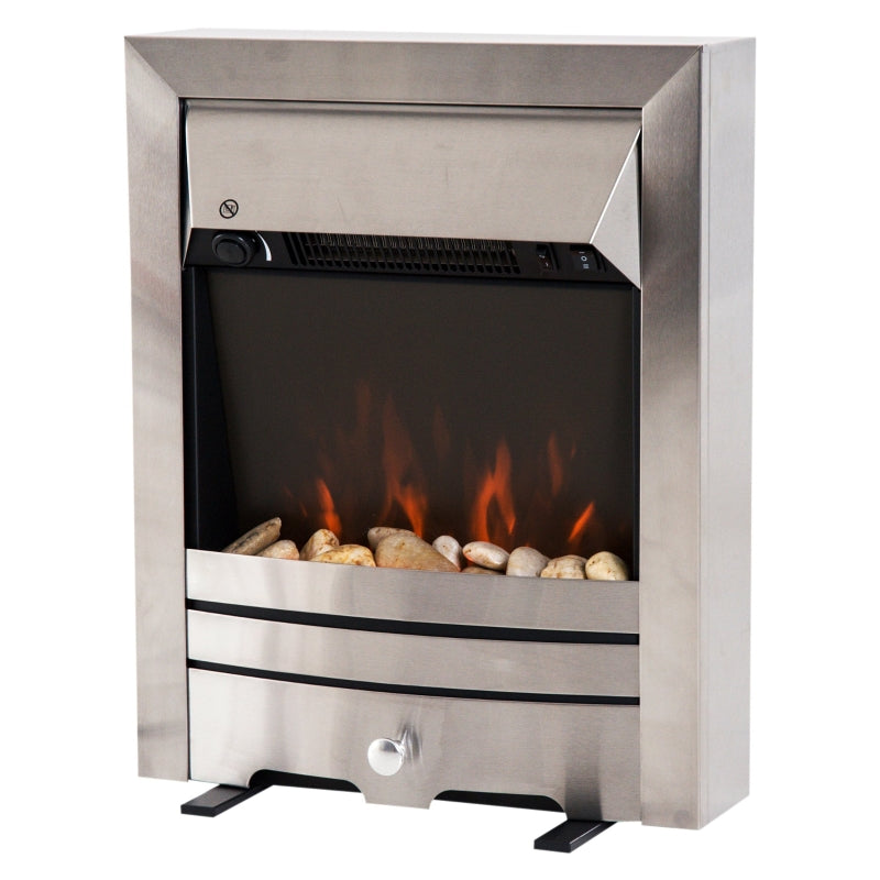 Metal Electric Fireplace