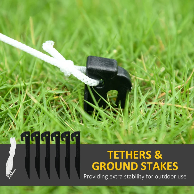 7FT Tall Inflatable Dragon with 2 Heads & LED Lights - Halloween Party Decoration for Indoor & Outdoor Yard