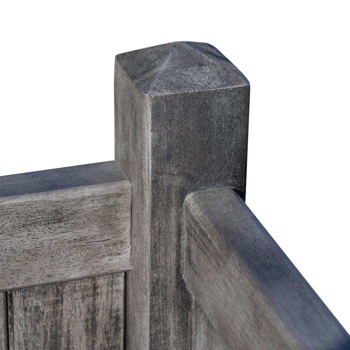 Grey Square Planter for Stylish Gardens