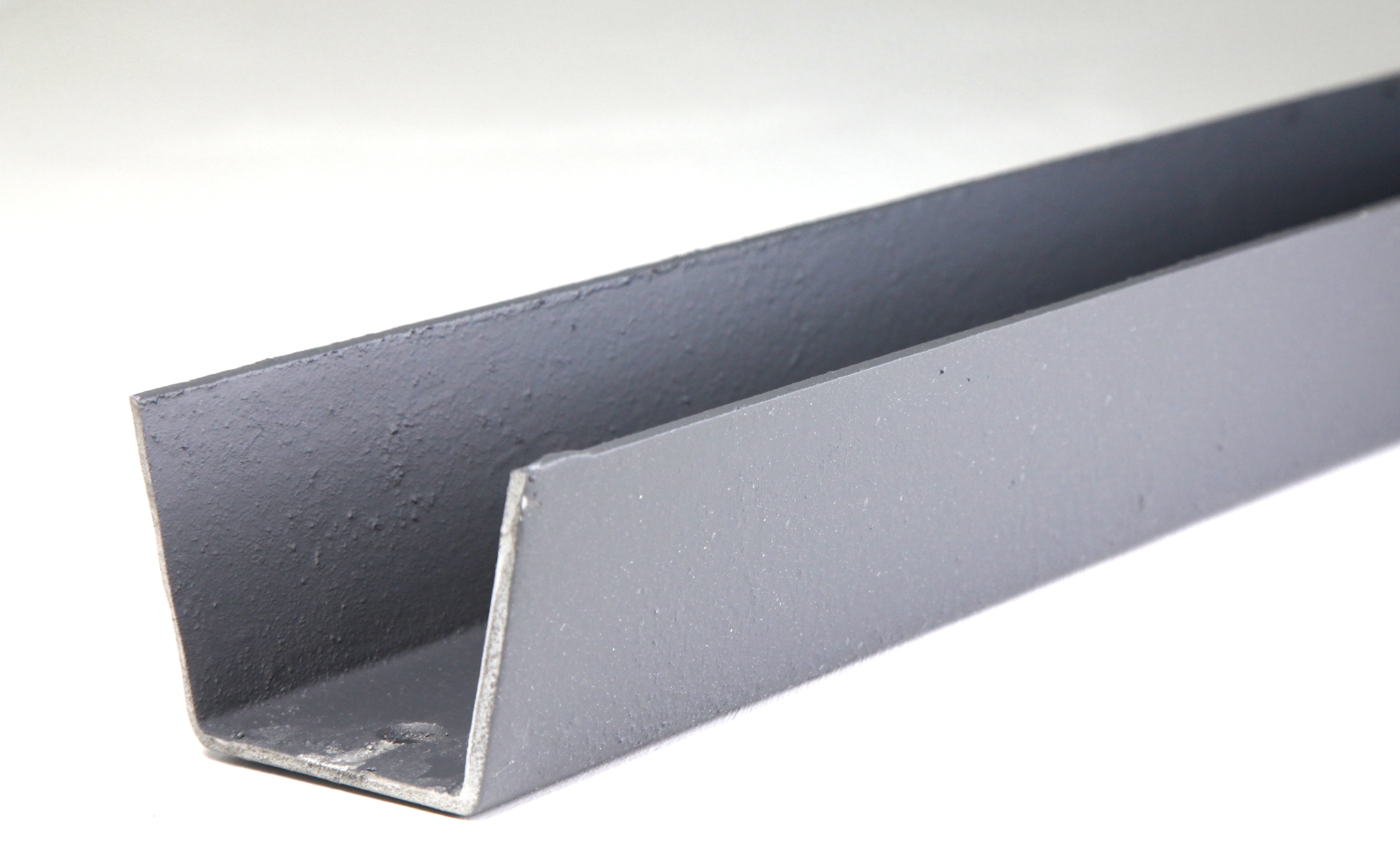 Hargreaves Cast Iron 100x75mm Box Gutter 1829mm - Primed