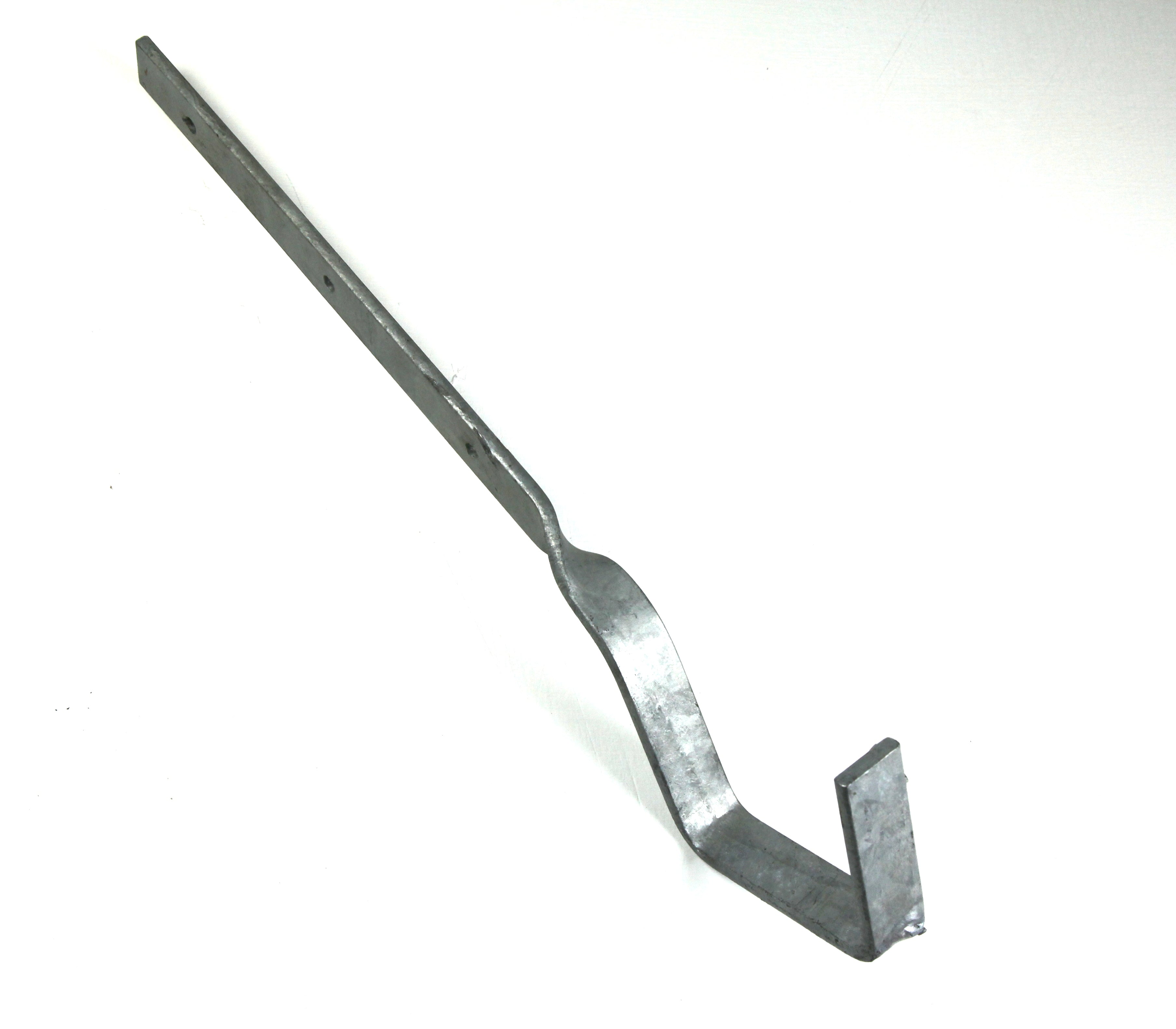 Hargreaves Cast Iron 100x75mm Box Galv Side Fix Rafter Bracket - Primed