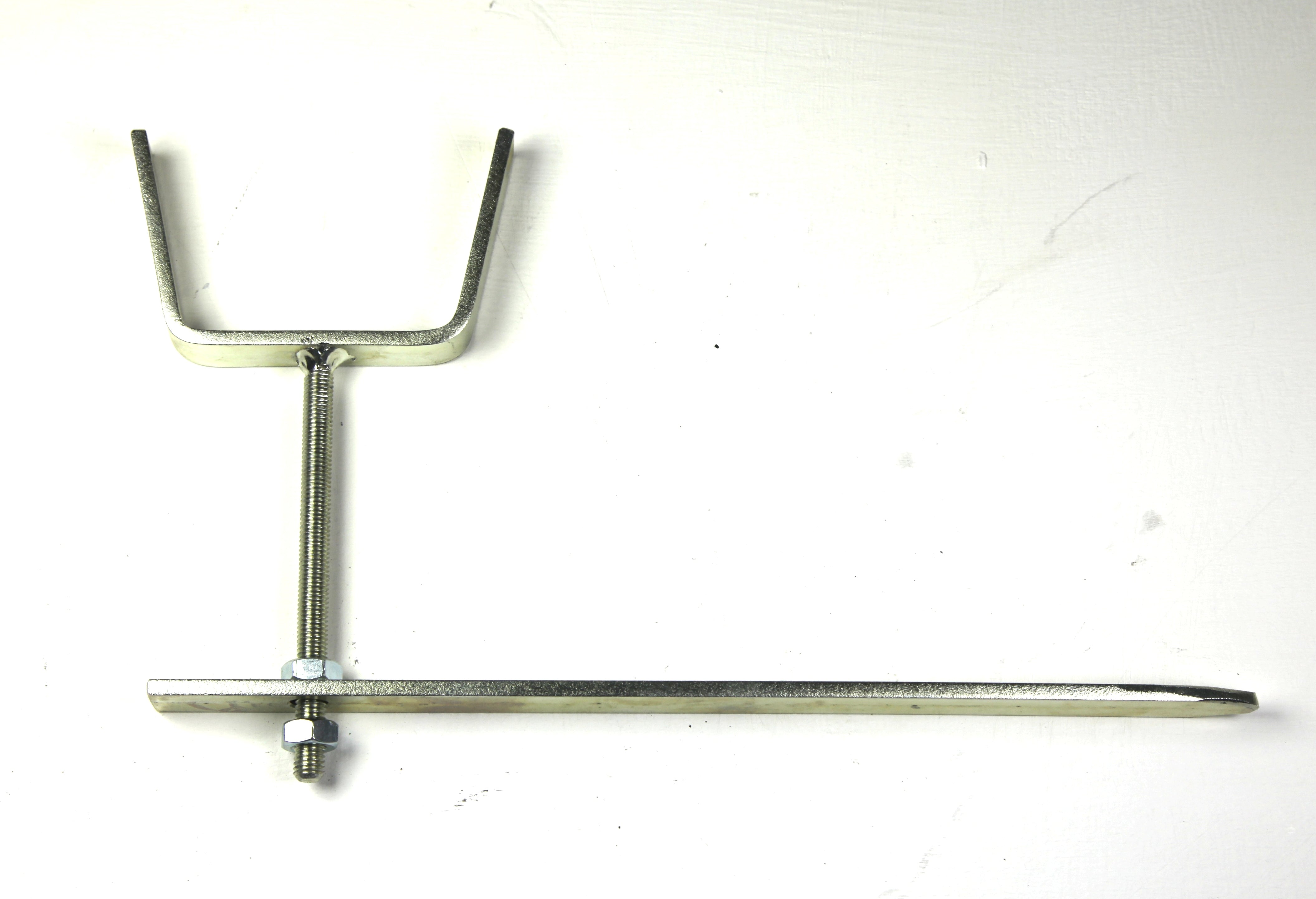 Hargreaves Cast Iron 100x75mm Box Galv Rise & Fall Bracket - Primed