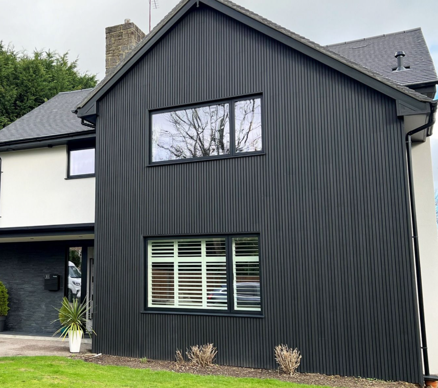 TRITON Composite Slatted Wall Cladding Panels