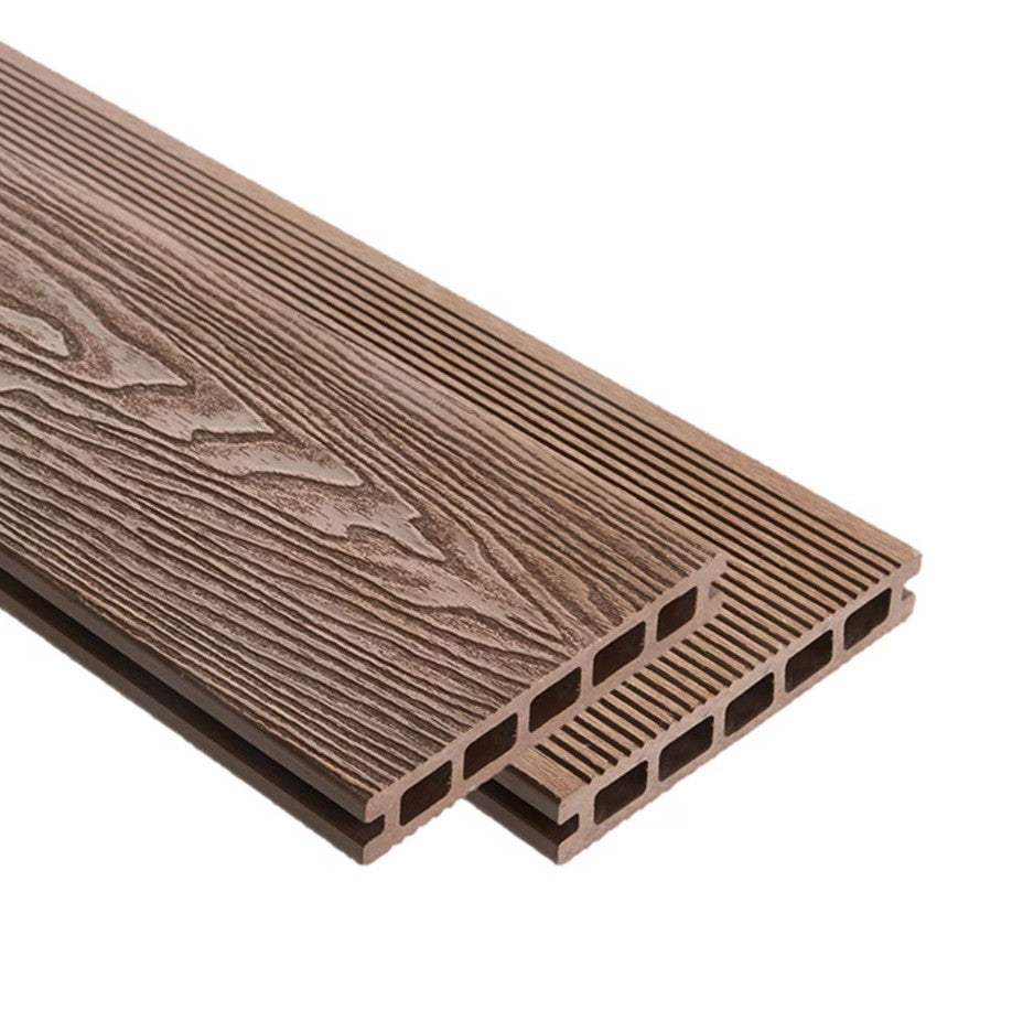 Ambideck 5m Double Faced Woodgrain Composite Decking Board 148mm X 25mm