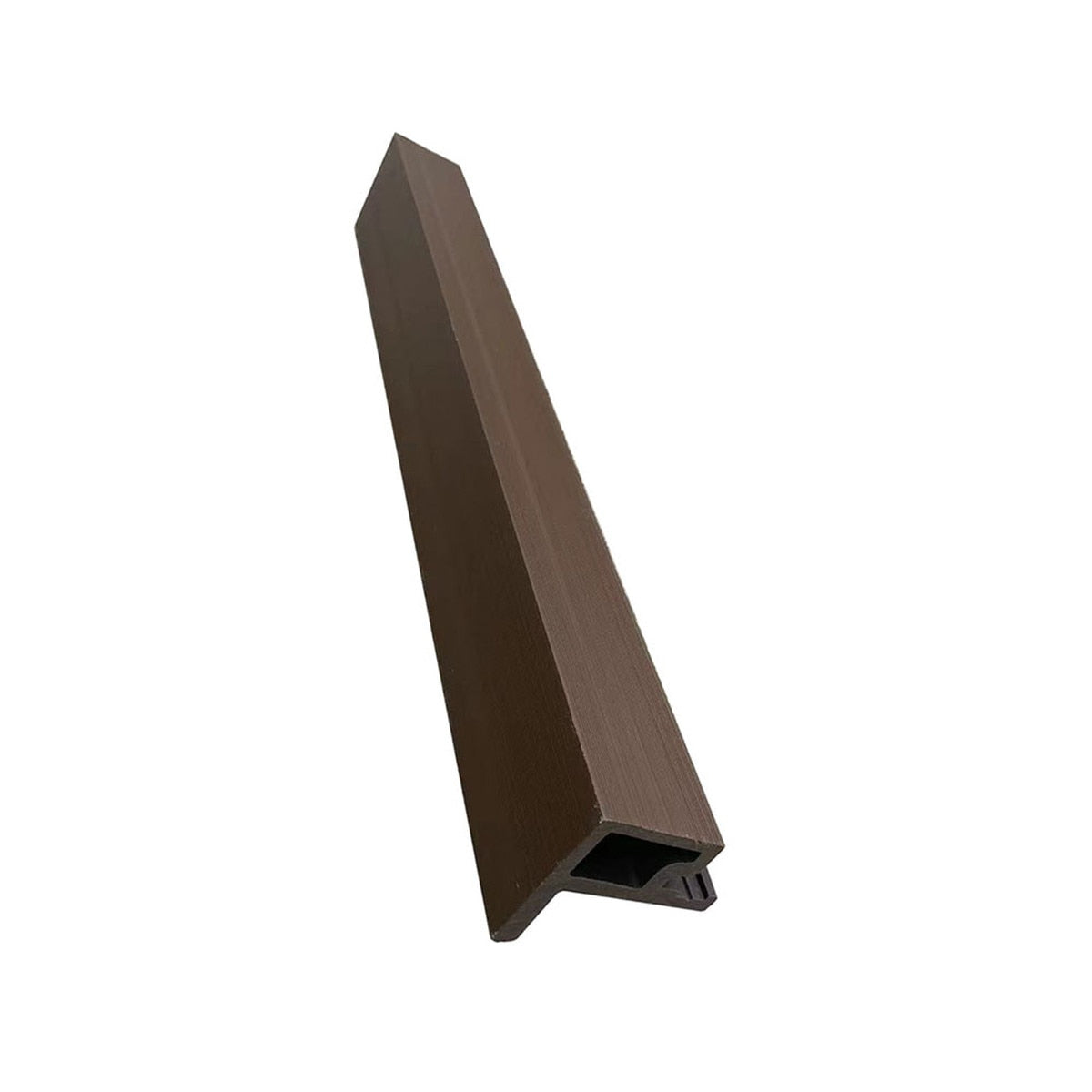 Composite Slatted Cladding End Trim 2500mm x 50mm x 50mm