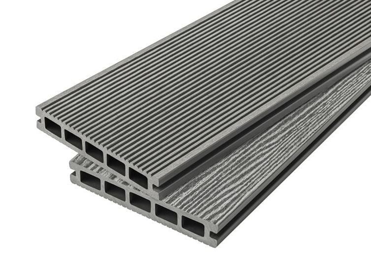 2.4m Grooved Reversible Composite Decking Board